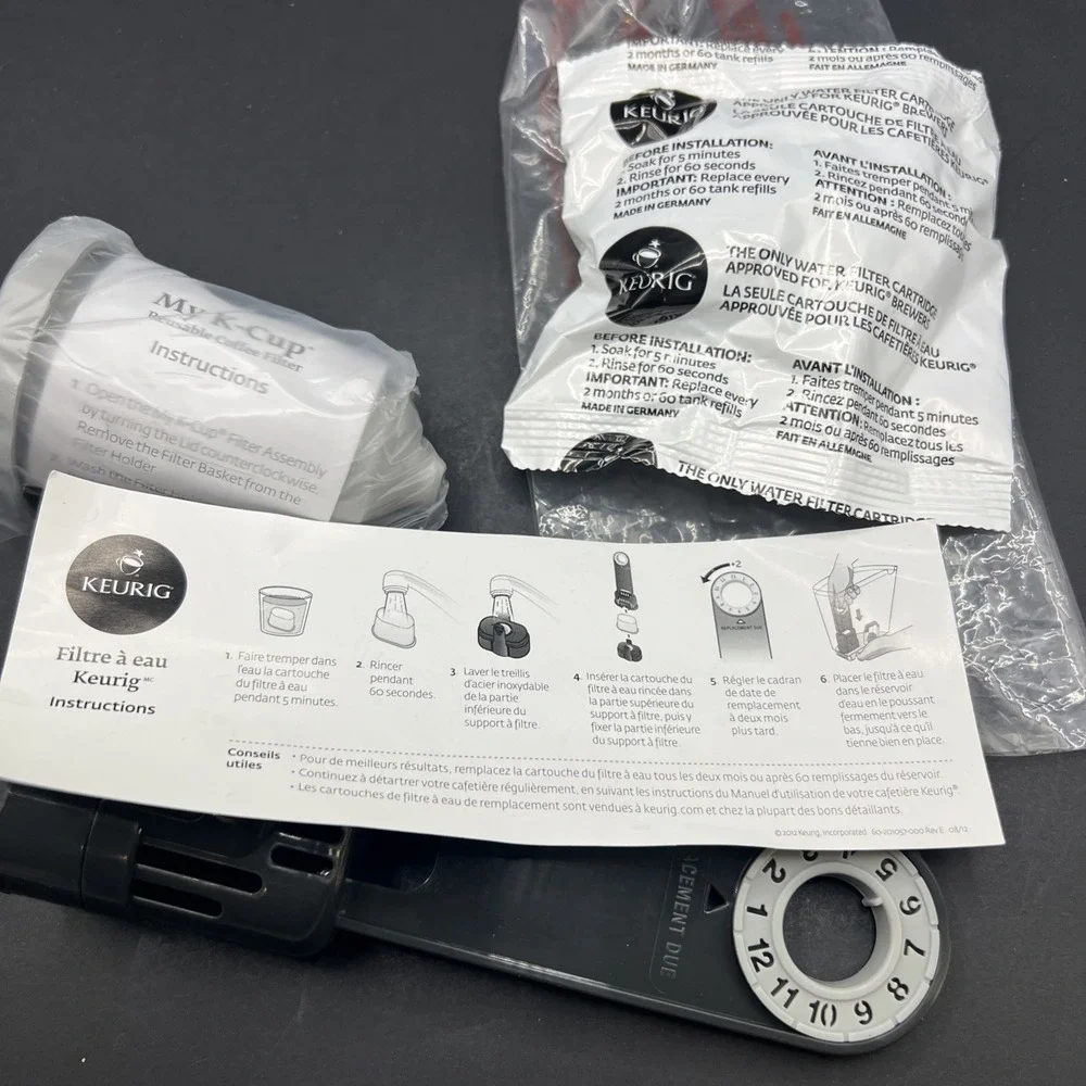 New Keurig Water filter holder w/ 1 filter & 1 Keurig 